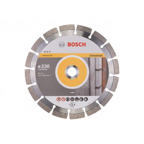 Алмазный круг Bosch 230х22,23мм универсальный Expert (2608602568)