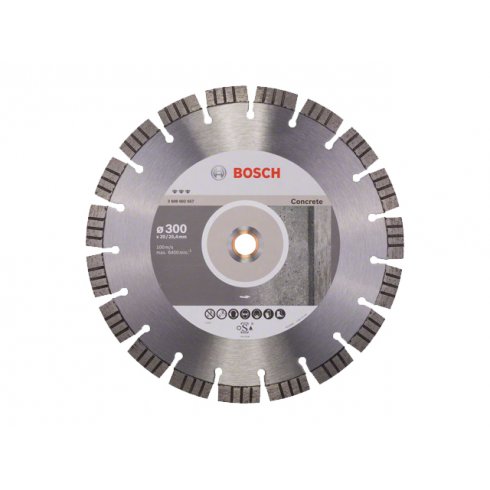 Алмазный круг Bosch 300х20мм бетон Best (2608602657)