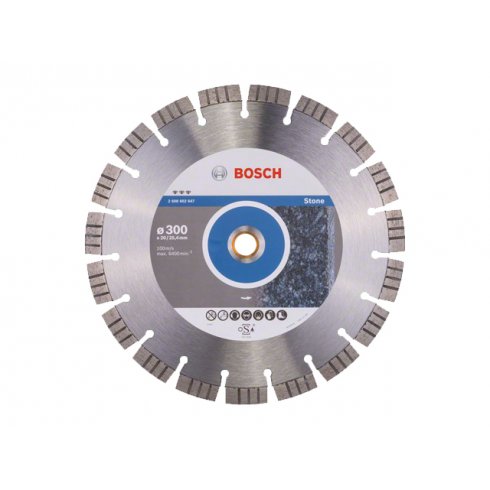 Алмазный круг Bosch 300х20мм камень Best (2608602647)