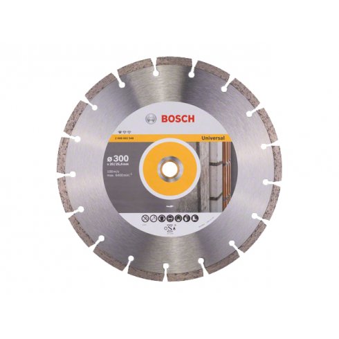 Алмазный круг Bosch 300х20мм универсальний Professional (2608602548)