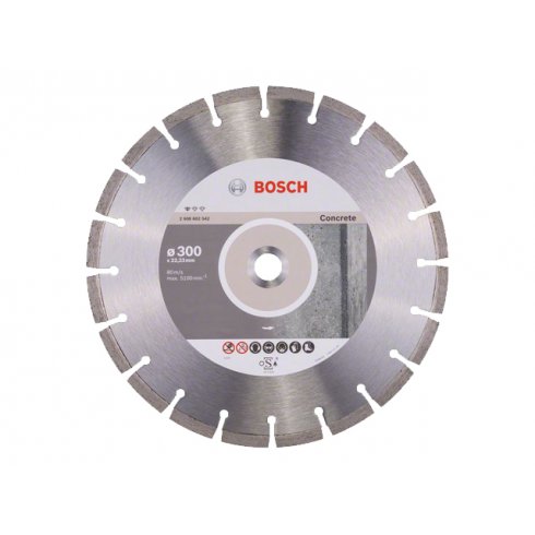 Алмазный круг Bosch 300х22,23мм бетон Professional (2608602542)