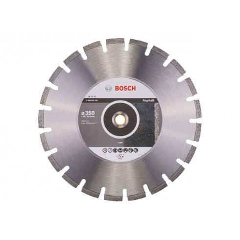 Алмазный круг Bosch 350х20/25,4мм асфальт Professional (2608602625)