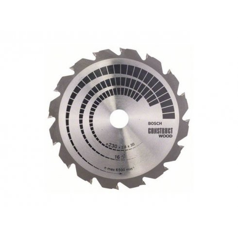 Диск пильный Bosch 230х30 мм 16 зуб. по дереву (переменный зуб) (2608640635)