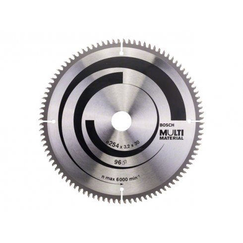 Диск пильный Bosch 254х30 мм 96 зуб. универсальный (твердоспл. зуб) (2608640451)