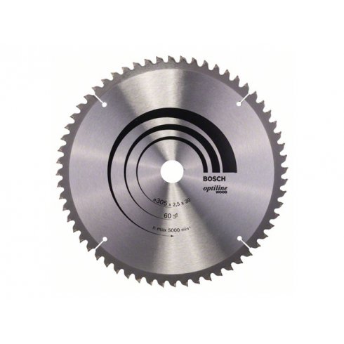 Диск пильный Bosch 305х30 мм 60 зуб. по дереву (твердоспл. зуб) (2608640441)
