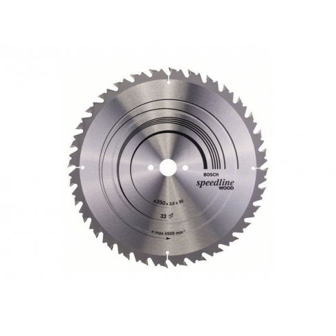 Диск пильный Bosch 350х30 мм 32 зуб. по дереву (переменный зуб) (2608640683)
