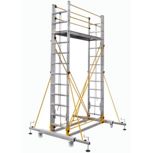 Вышка-тура алюминиевая с тросом Cagsan S005