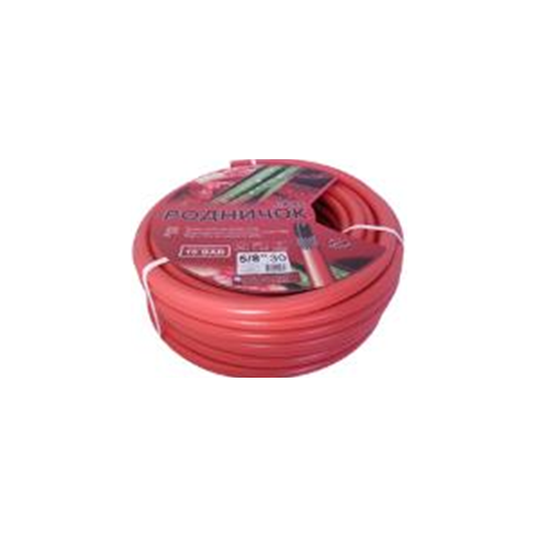 Шланг Родничок люкс 5/8" (15мм) 20 м (красный)