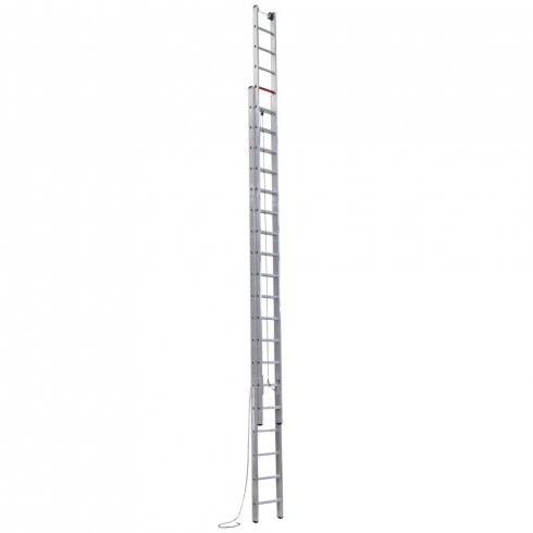 Лестница двухсекционная Cagsan M1011 (с тросом)