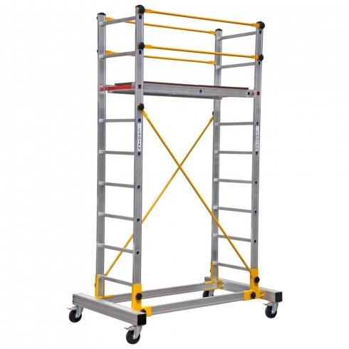 Вышка-тура алюминиевая Cagsan ST0025 (одноместная)