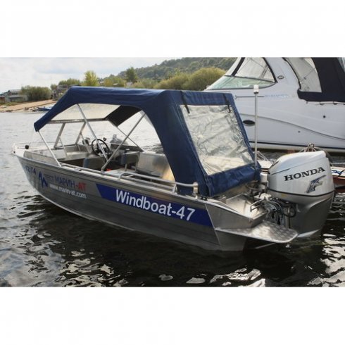 Алюминиевая лодка Windboat-47 PRO