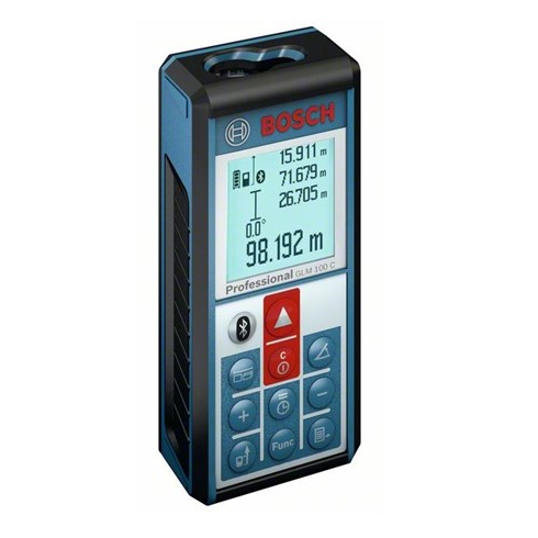 Лазерный дальномер Bosch GLM 100 C Professional (0601072700)