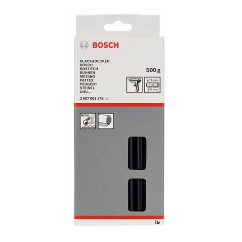 Клеевые стержни Bosch 500 гр.чёрный (2607001178)