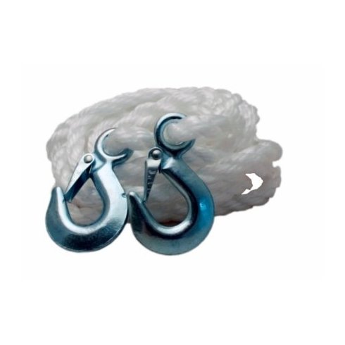 Трос буксировочный Бурлак 10т, 2 крюка (канат)
