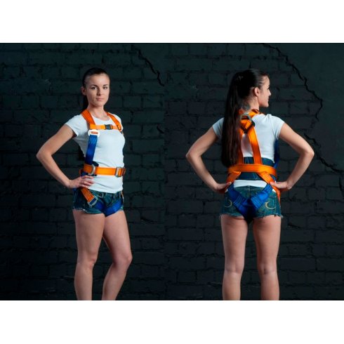 Удерживающая и страховочная привязь Потенциал СП-03