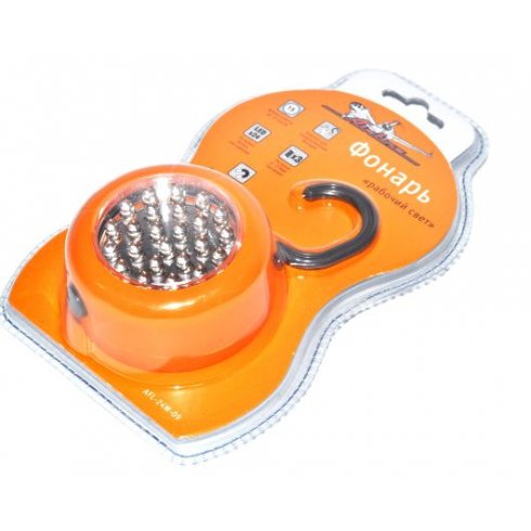 Фонарь рабочий свет AIRLINE LEDx24 С крюком и магнитом (AFL-24W-09)