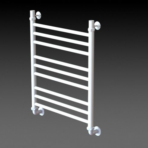 Водяной полотенцесушитель Gloss&Reiter White Л. 50х60. Л9.G1