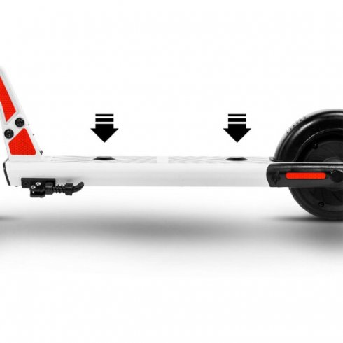 Электросамокат Tribe Kid (белый/синий)