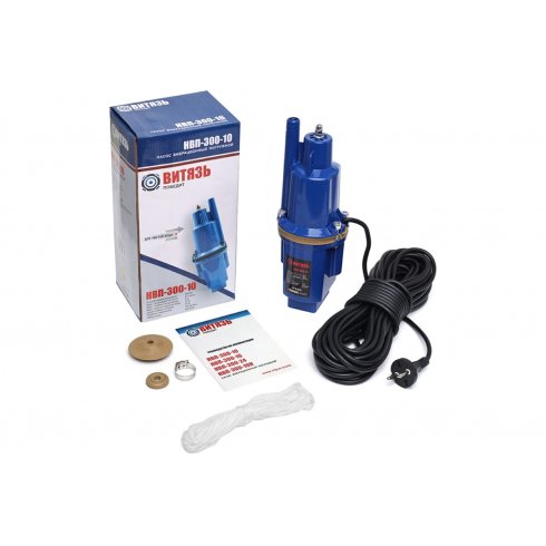 Насос вибрационный погружной Витязь НВП-300-10