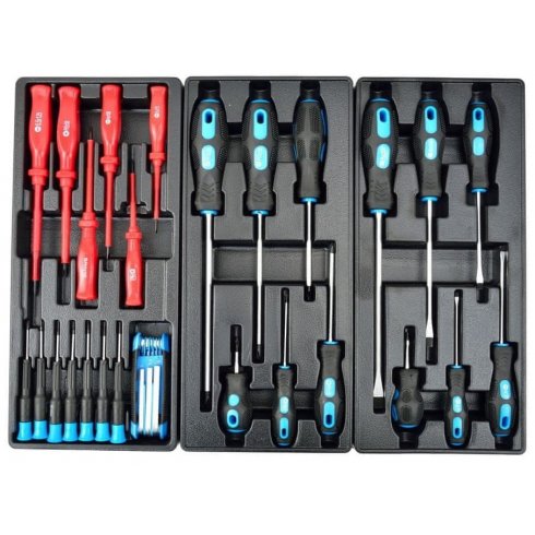 Тележка инструментальная с инструментом Geko G10830 (272пр.)