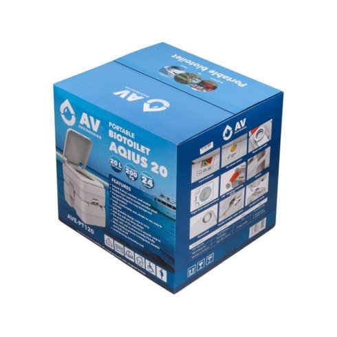 Биотуалет портативный AV Engineering Aqius 20