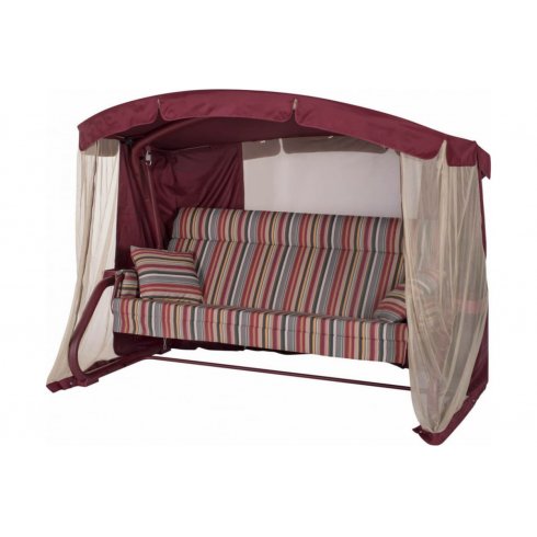 Качели садовые Удачная мебель Империя (винный)