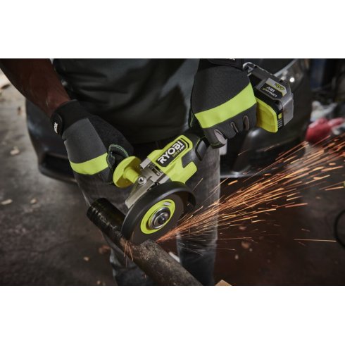 Угловая шлифмашина Ryobi One+ RAG18X-0 (без АКБ)