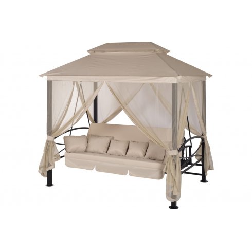 Качели садовые Удачная мебель Пальмира (светло-бежевый)