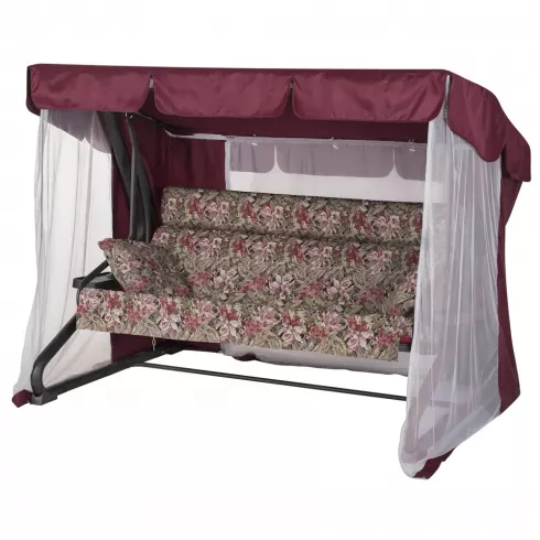 Качели садовые Удачная мебель Валенсия (винный 525)