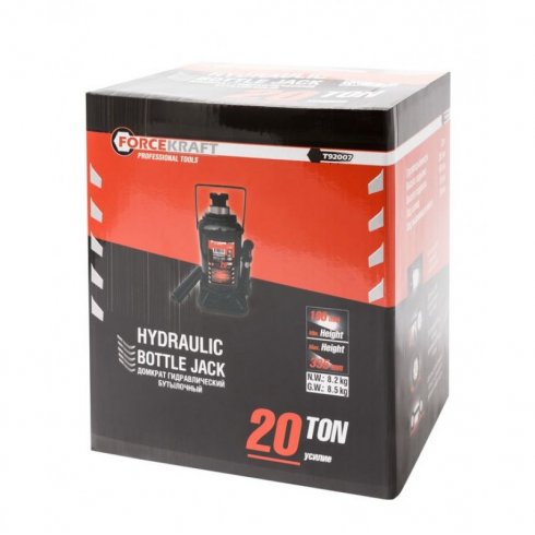 Домкрат гидравлический бутылочный ForceKraft FK-T92007 (DS)