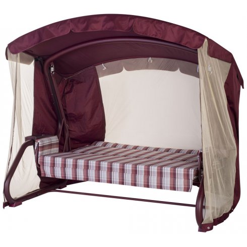 Качели садовые Удачная мебель Толедо (винный 005)