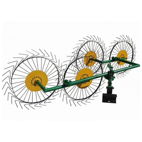 Грабли-ворошилки Краян ГВ-4К-230 (одноточечное крепление)