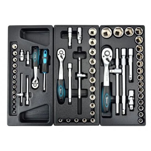 Тележка инструментальная с инструментом Geko G10831 (245пр.)