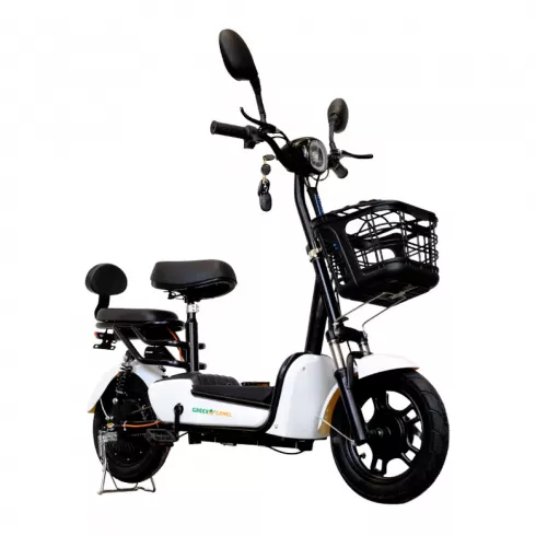 Электроскутер Green Camel Тайфун 400 (белый)