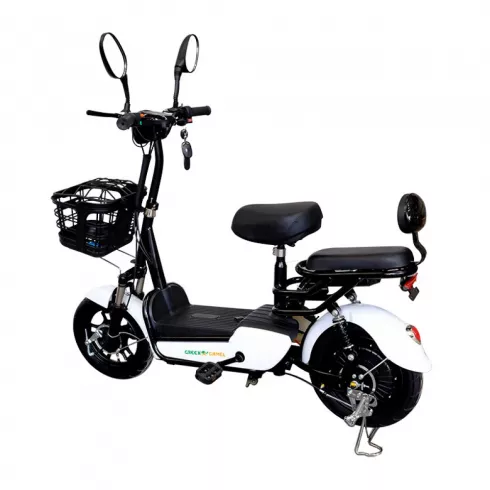 Электроскутер Green Camel Тайфун 400 (белый)