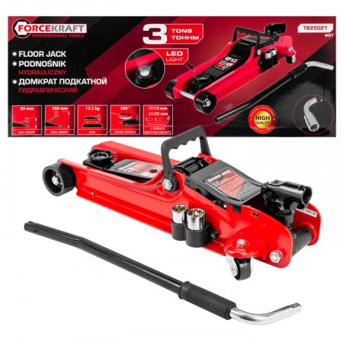 Домкрат подкатной ForceKraft FK-T825021 MST