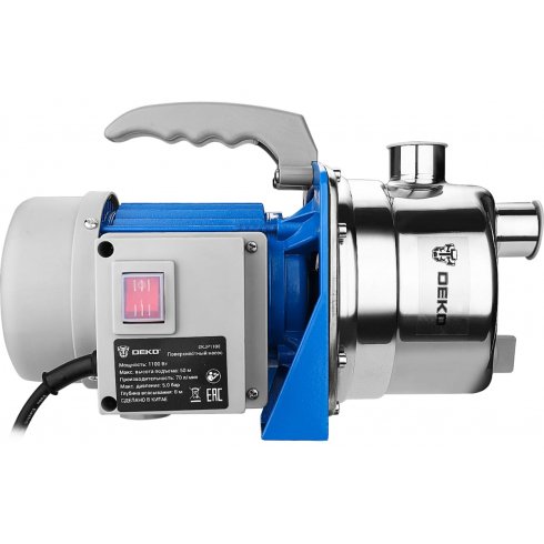 Насос поверхностный Deko DKJP1100 (076-0529)