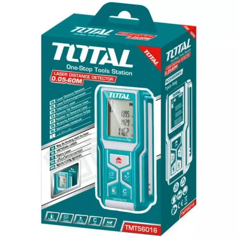 Дальномер лазерный TOTAL TMT56016