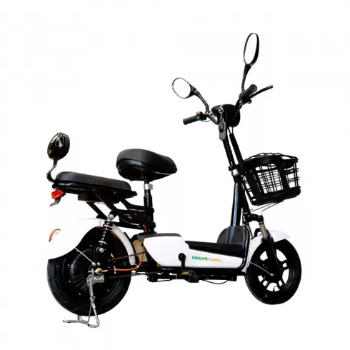 Электроскутер Green Camel Тайфун 400 (белый)