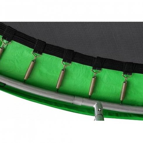 Батут Happy Jump 16ft PRO с внешней сеткой и лестницей