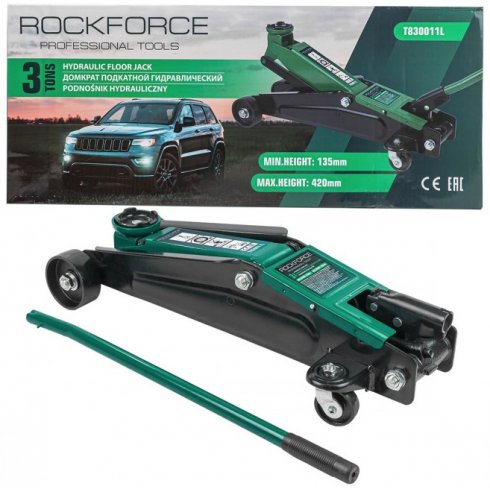 Домкрат подкатной RockForce RF-T830011L