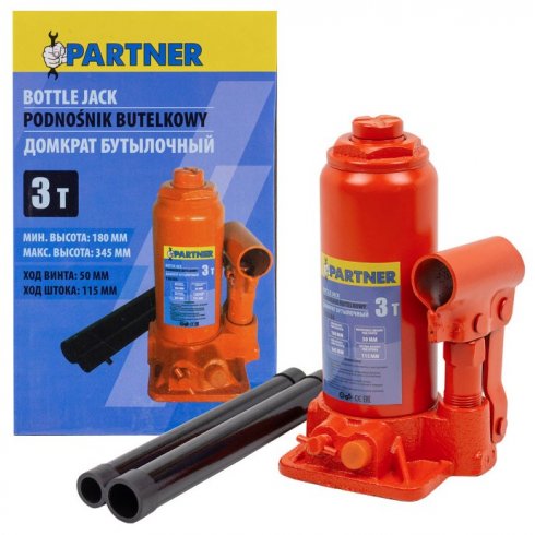 Домкрат бутылочный Partner PA-T90304