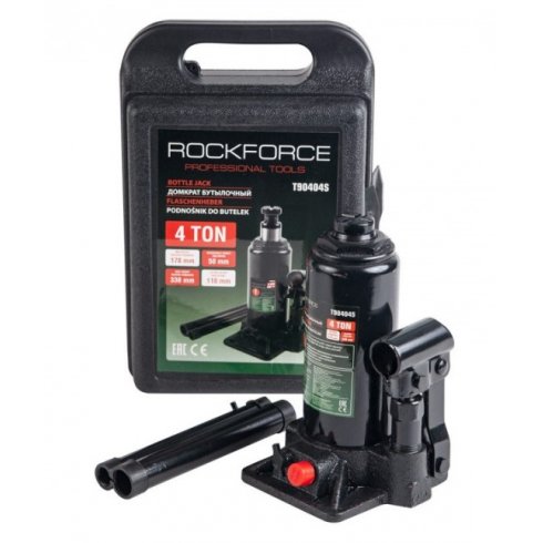 Домкрат бутылочный RockForce RF-T90404-S(Euro)