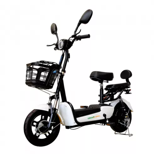 Электроскутер Green Camel Тайфун 400 (белый)