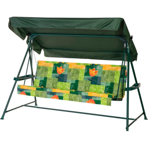 Качели садовые Удачная мебель Касабланка (зеленый 504)