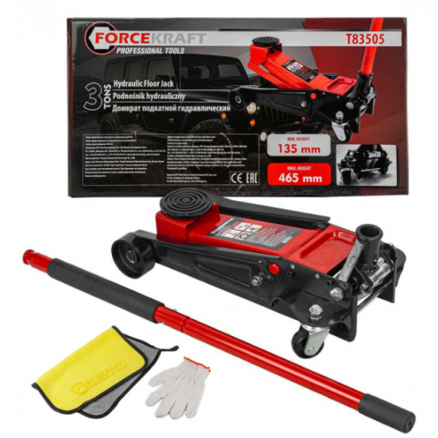 Домкрат подкатной ForceKraft FK-T83505