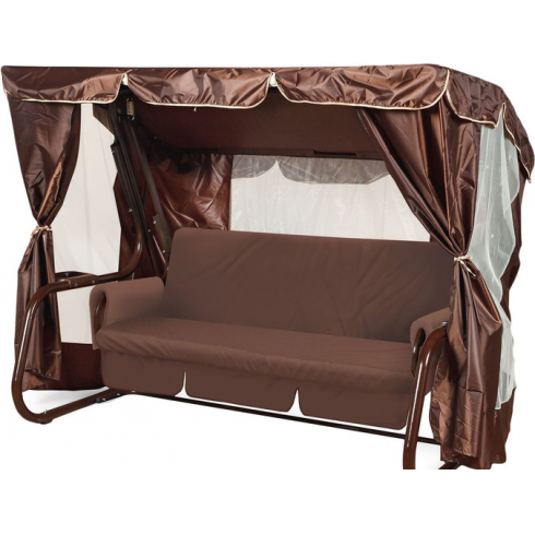 Качели садовые LetoLux Торнадо Premium (шоколад)