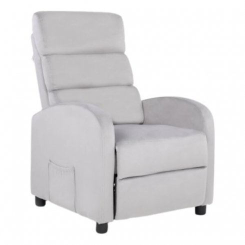 Массажное кресло Calviano 2164 (серый велюр)