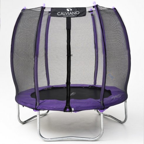 Батут с защитной сеткой Calviano 6ft Outside Master Purple 183 см