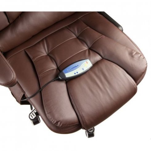 Вибромассажное кресло Calviano Veroni 53 (коричневое)